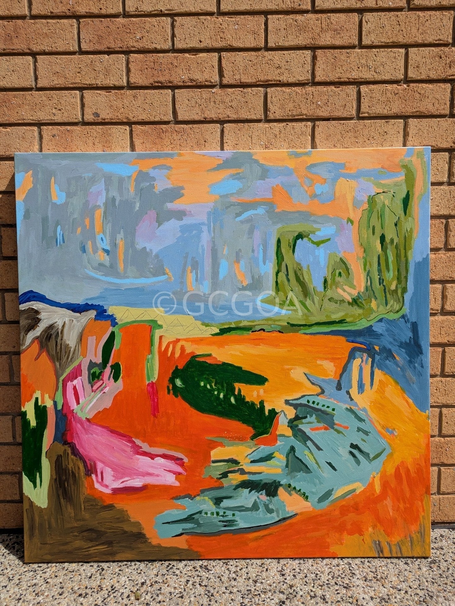 Earthsong- Original Art - Gold Coast Gallery Of ArtAlpana Rai