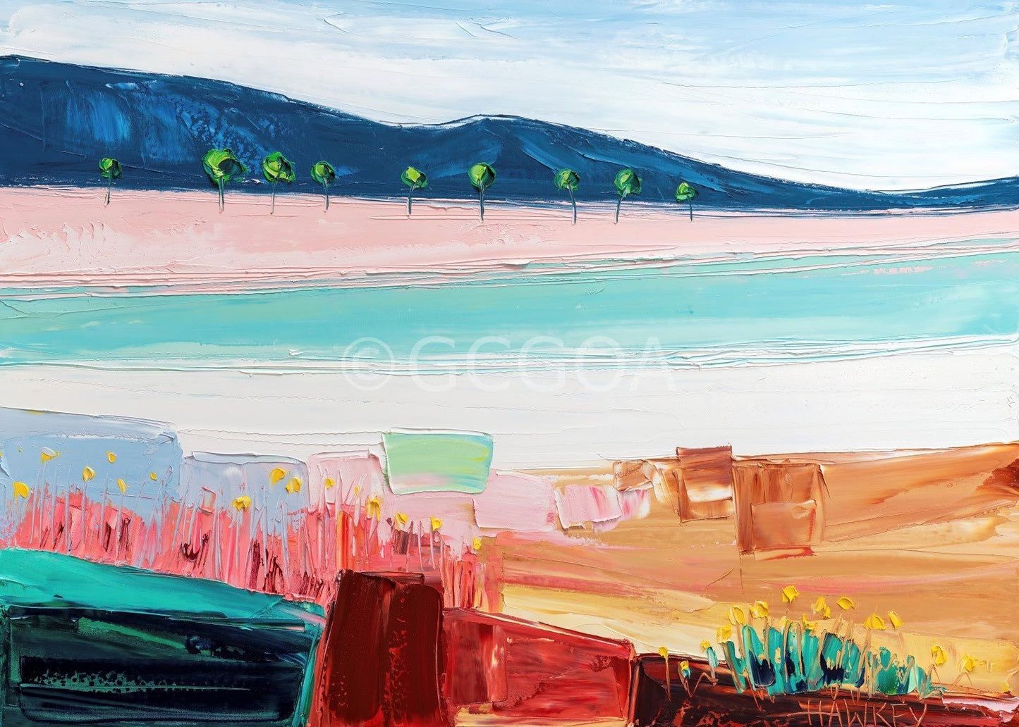 East Breeze 2 - Fine Art Print - Gold Coast Gallery Of ArtAngela Hawkey
