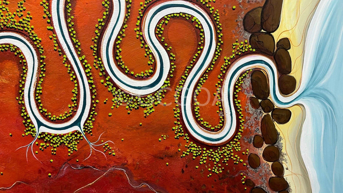 Echoes In The Bend - Gold Coast Gallery Of ArtTania Chanter