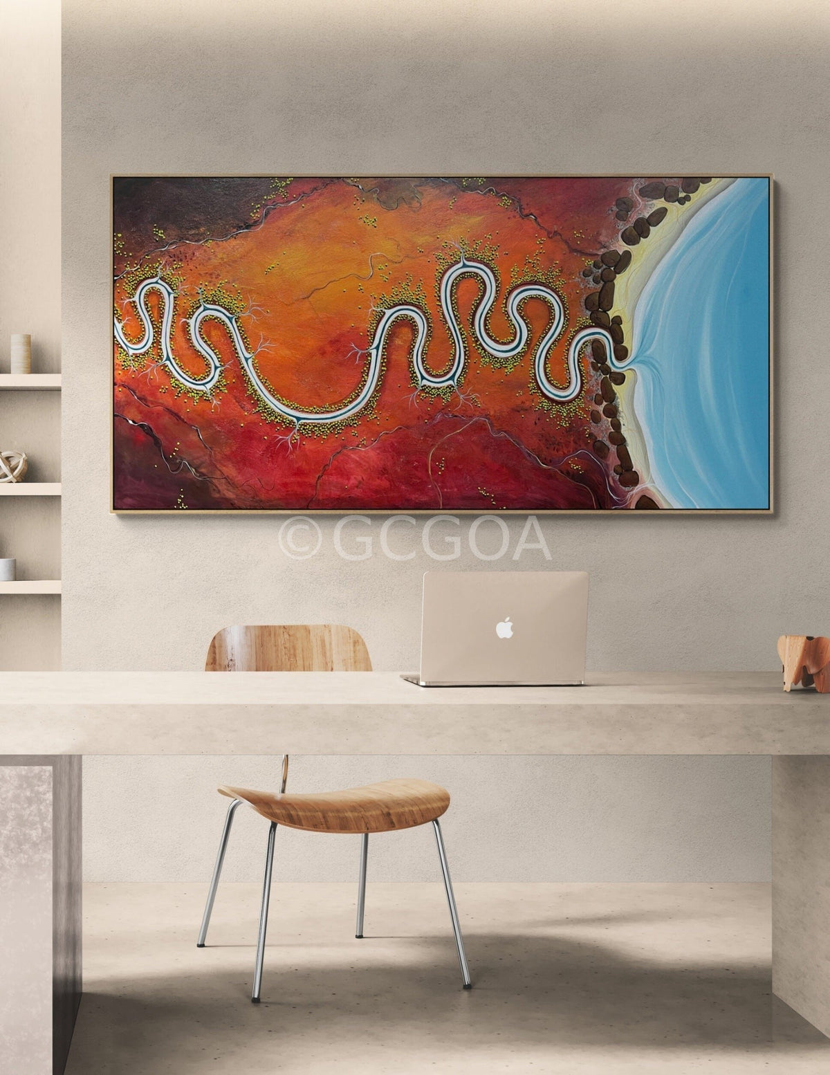 Echoes In The Bend - Gold Coast Gallery Of ArtTania Chanter