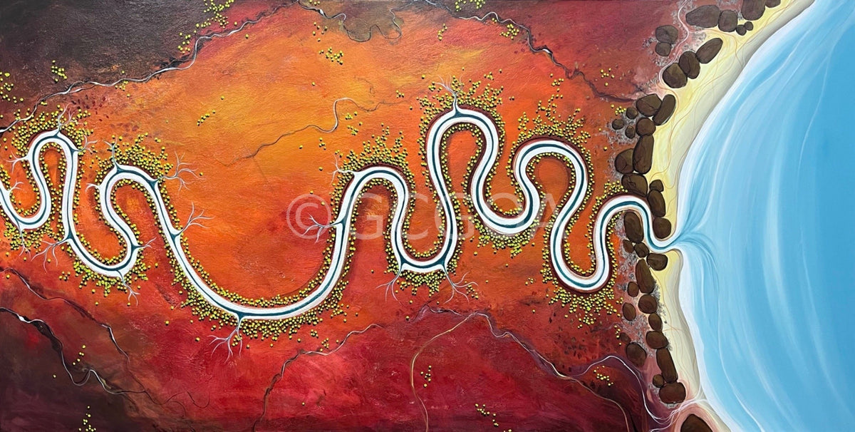 Echoes In The Bend - Gold Coast Gallery Of ArtTania Chanter
