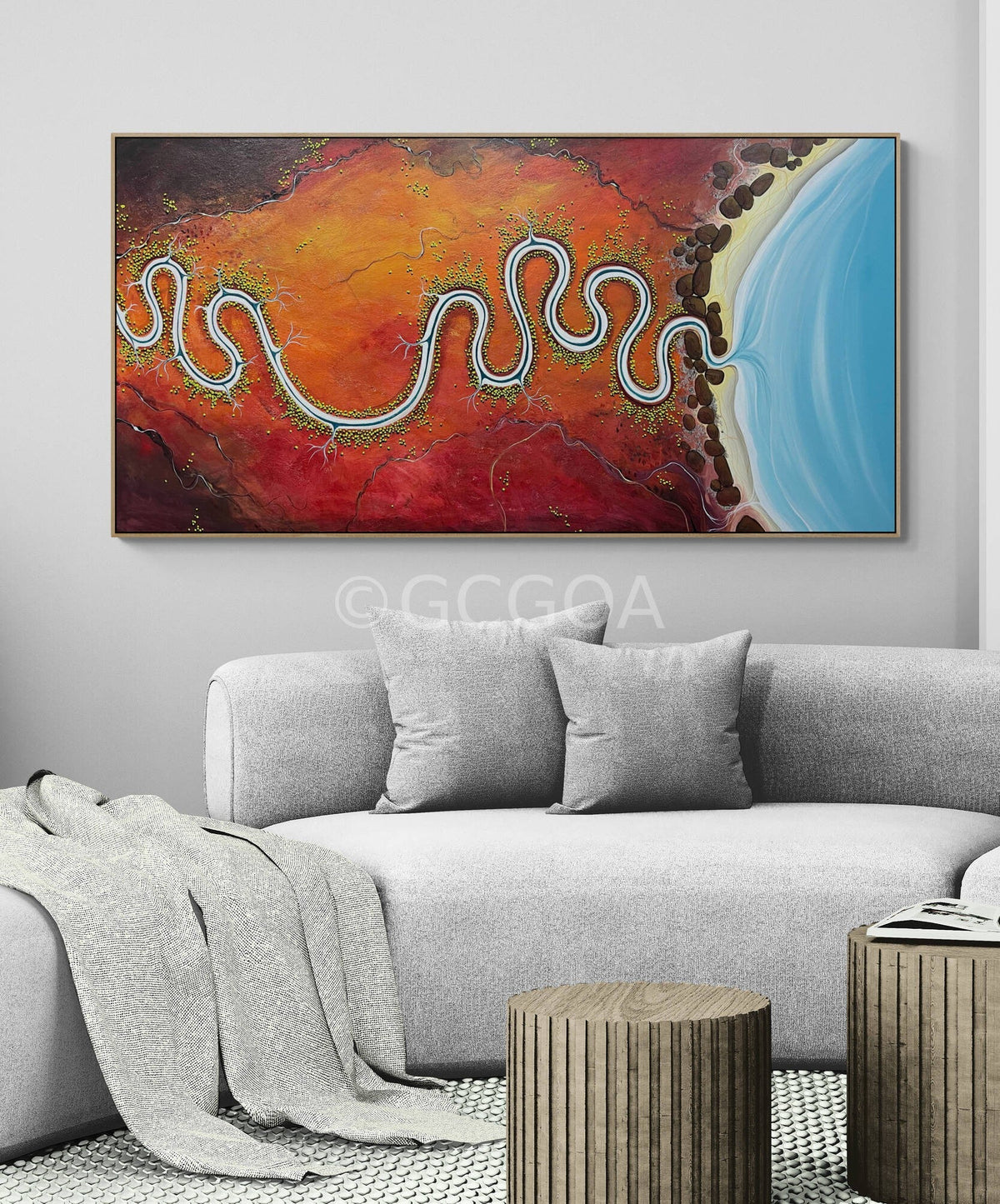 Echoes In The Bend - Gold Coast Gallery Of ArtTania Chanter
