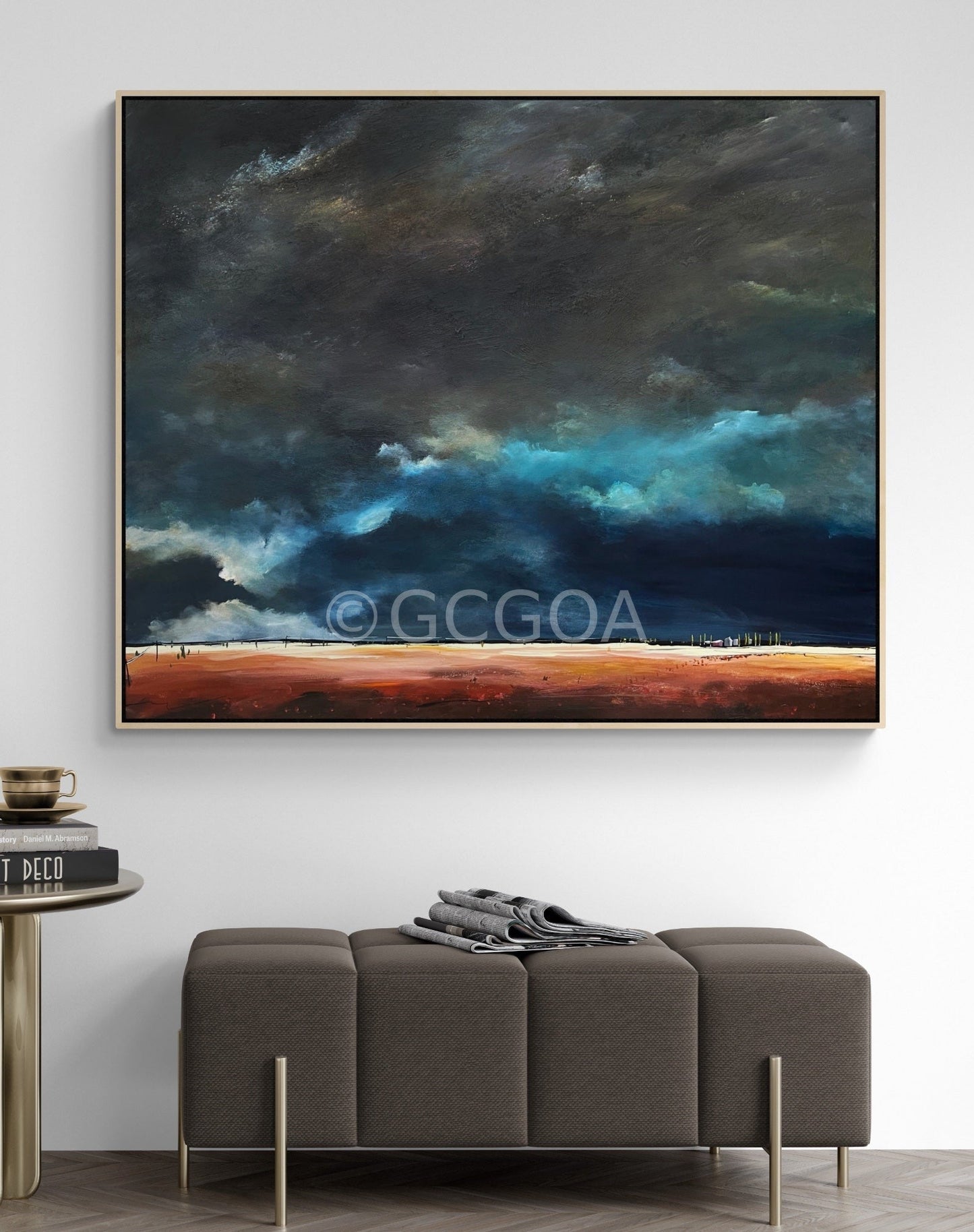 Echoes Of A Winter Sky - Gold Coast Gallery Of ArtTania Chanter