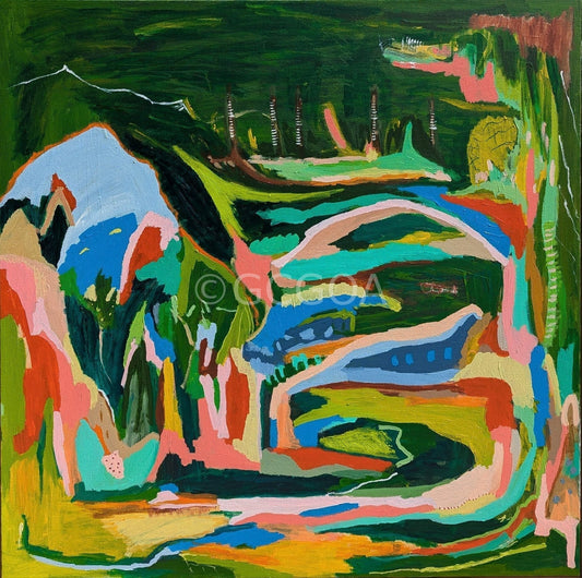 Echoes of the Land - Original Art - Gold Coast Gallery Of ArtAlpana Rai