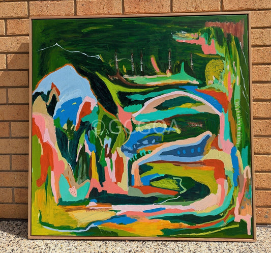 Echoes of the Land - Original Art - Gold Coast Gallery Of ArtAlpana Rai