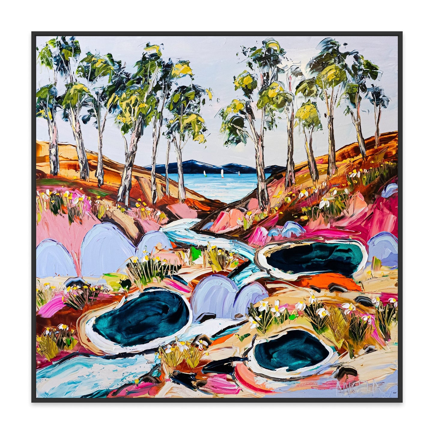 Echoes Of The Tide - Fine Art Print - Gold Coast Gallery Of ArtAngela Hawkey