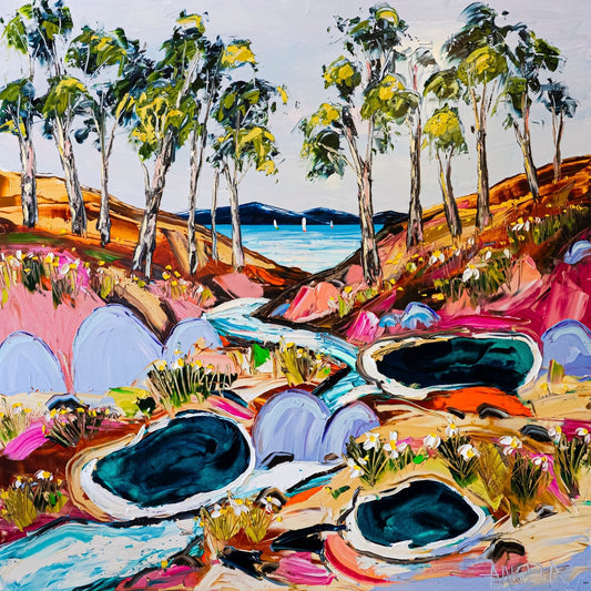 Echoes Of The Tide - Fine Art Print - Gold Coast Gallery Of ArtAngela Hawkey