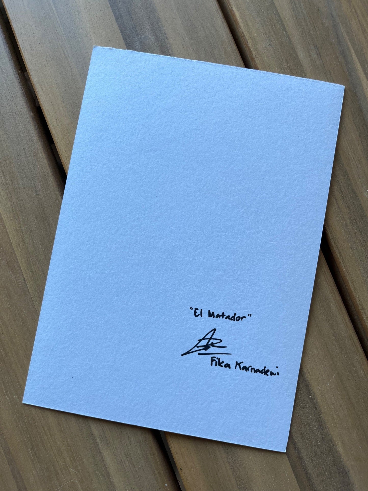 El Matador - Gold Coast Gallery Of ArtFika Karnadewi