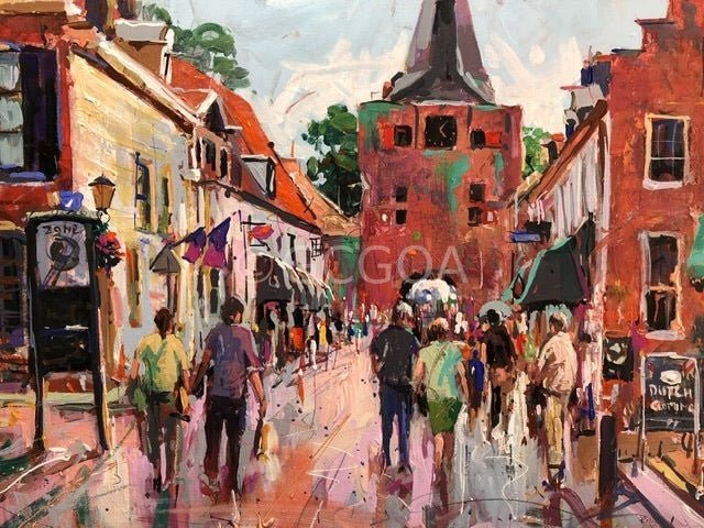 Elburg, Netherlands - Original Art - Gold Coast Gallery Of ArtJos Coufreur
