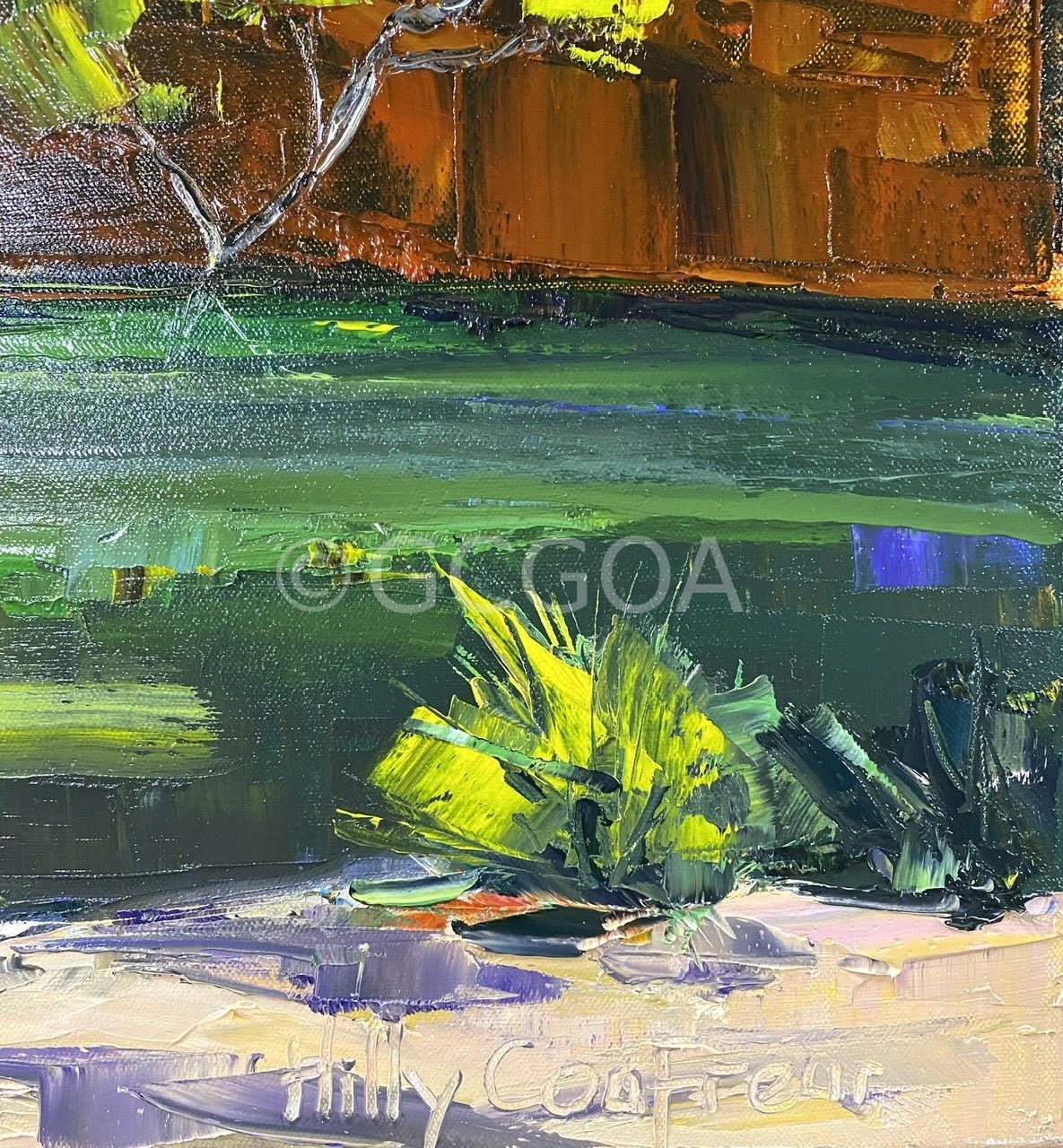 Ellery Creek 2 - Gold Coast Gallery Of ArtHilly Coufreur