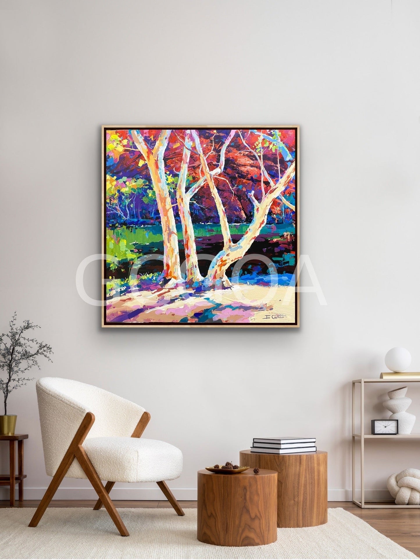 Ellery Creek Big Hole 2 - Gold Coast Gallery Of ArtJos Coufreur