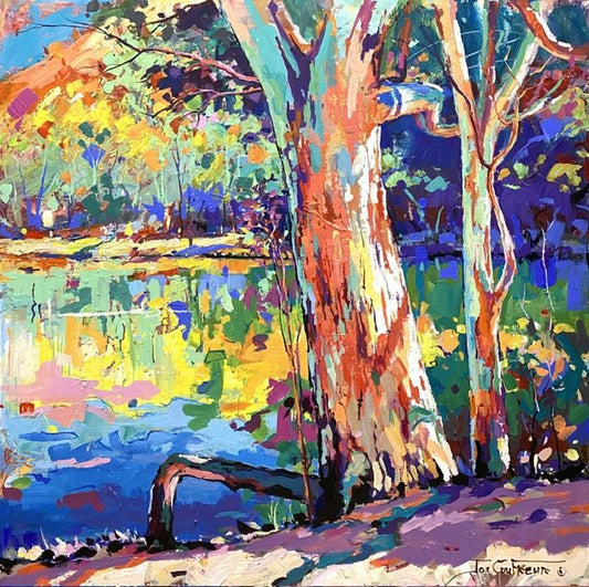 Ellery Creek Big Hole - Original Art - Gold Coast Gallery Of ArtJos Coufreur