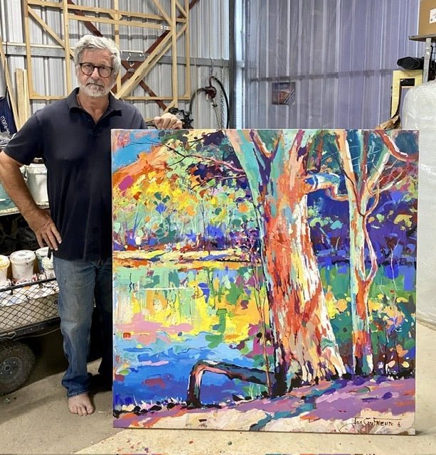 Ellery Creek Big Hole - Original Art - Gold Coast Gallery Of Artjos coufreur