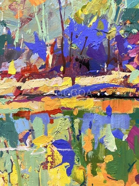 Ellery Creek Big Hole - Original Art - Gold Coast Gallery Of Artjos coufreur