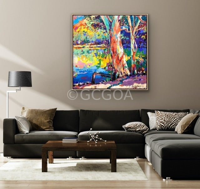 Ellery Creek Big Hole - Original Art - Gold Coast Gallery Of Artjos coufreur