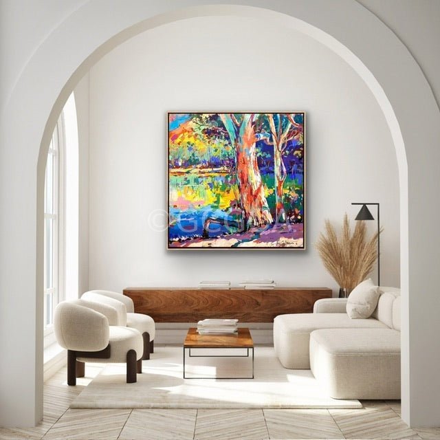 Ellery Creek Big Hole - Original Art - Gold Coast Gallery Of Artjos coufreur