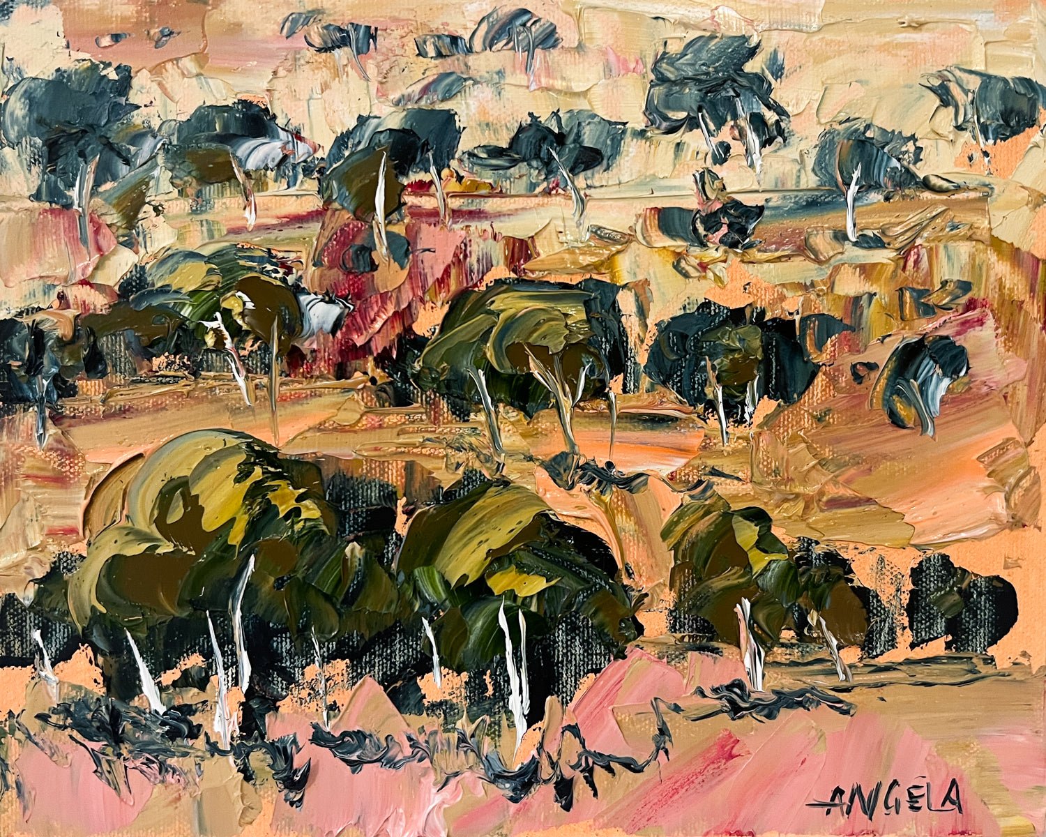 Ember Canopy - Gold Coast Gallery Of ArtAngela Hawkey