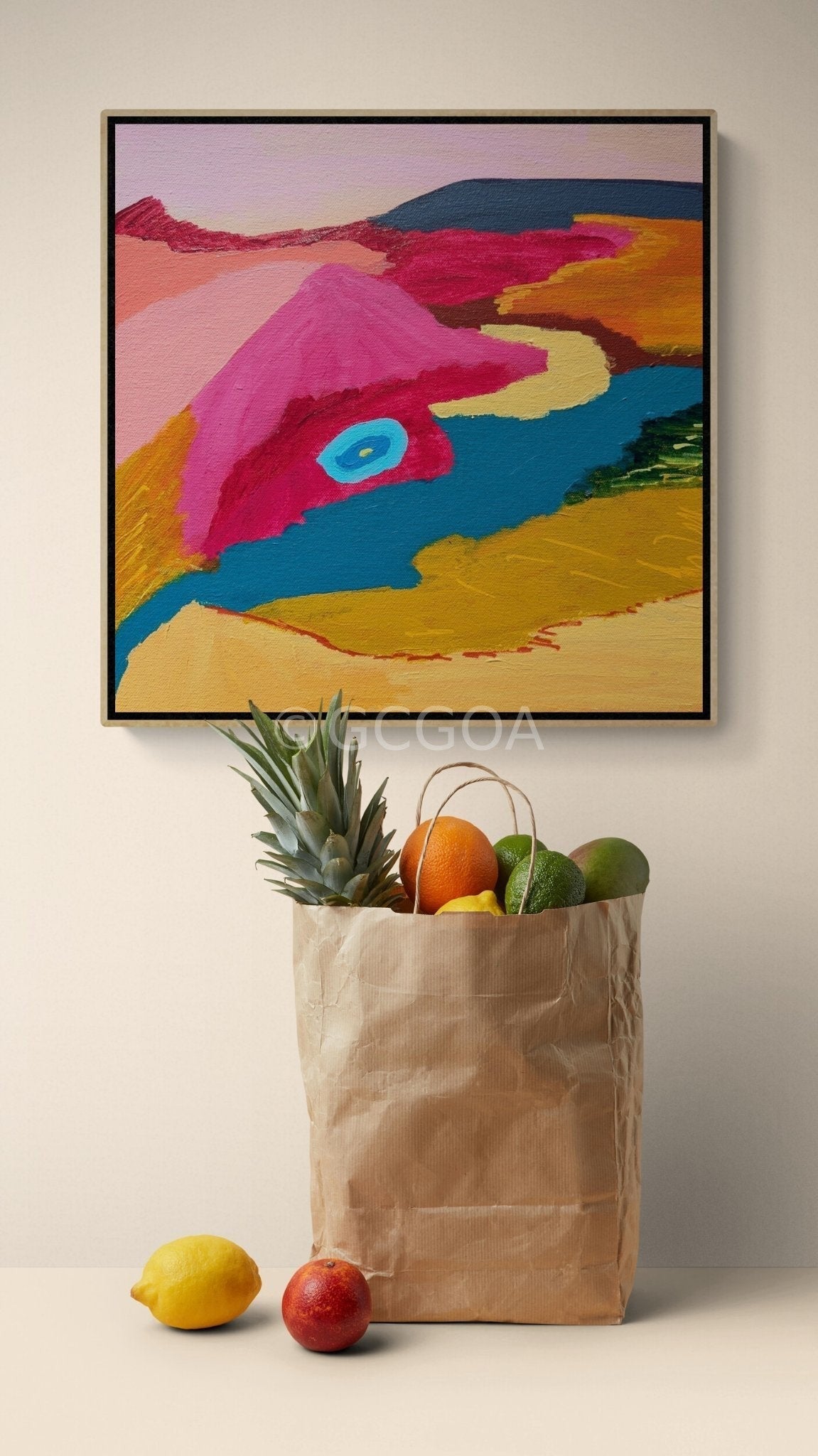 Ember Valley 1 - Original Art - Gold Coast Gallery Of ArtAlpana Rai