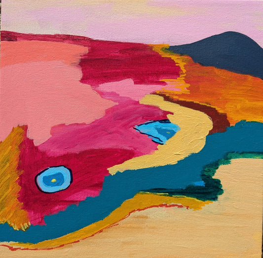 Ember Valley 2 - Original Art - Gold Coast Gallery Of ArtAlpana Rai