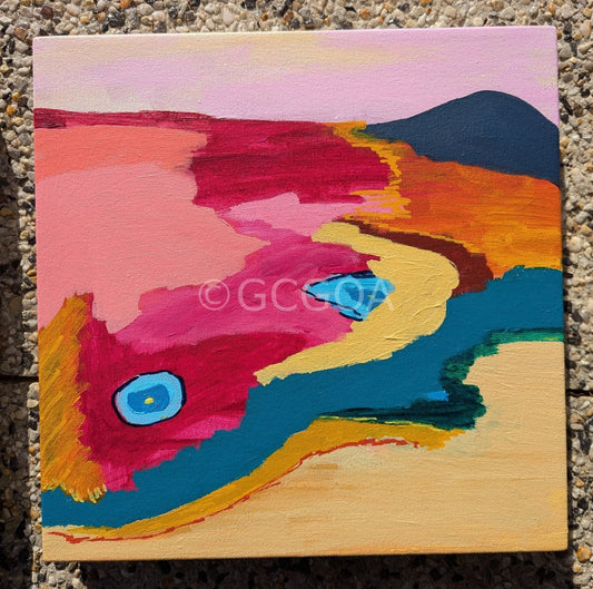 Ember Valley 3 - Original Art - Gold Coast Gallery Of ArtAlpana Rai
