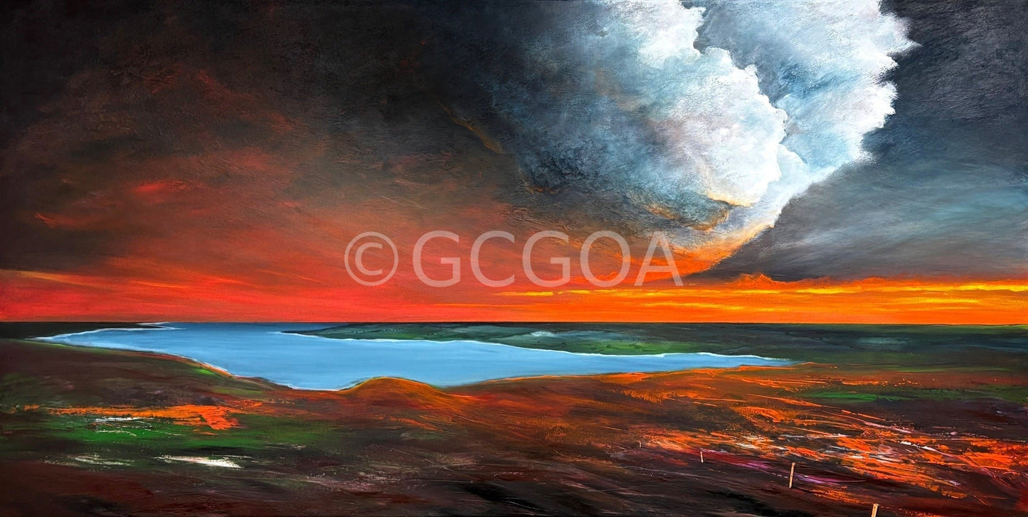 Embers Beneath The Cloud - Gold Coast Gallery Of ArtTania Chanter