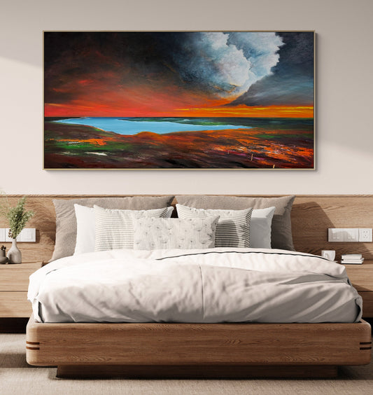 Embers Beneath The Cloud - Gold Coast Gallery Of ArtTania Chanter