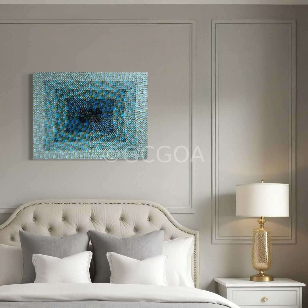 Emerald Drift - Original Art - Gold Coast Gallery Of ArtGuzaliya Xavier