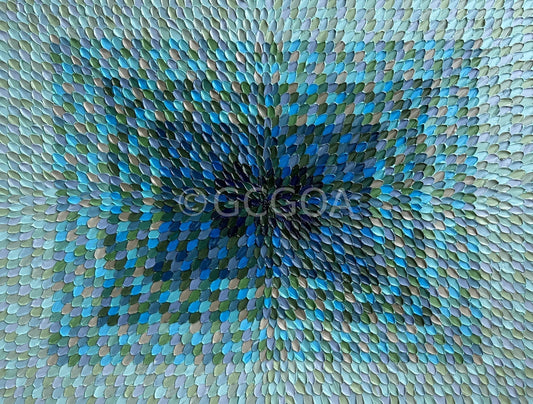 Emerald Drift - Original Art - Gold Coast Gallery Of ArtGuzaliya Xavier