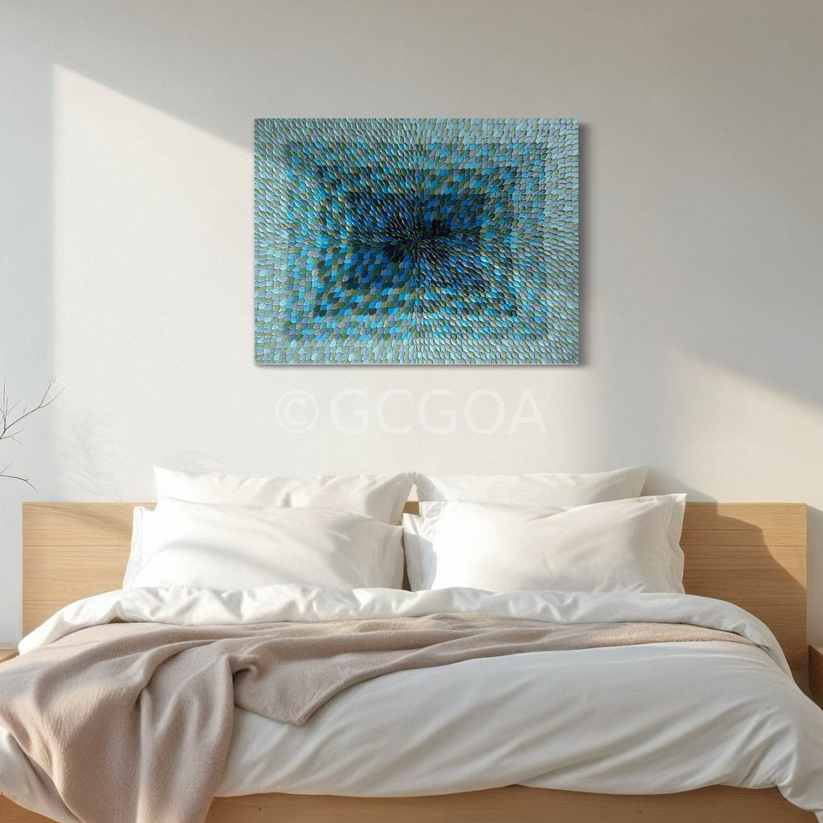 Emerald Drift - Original Art - Gold Coast Gallery Of ArtGuzaliya Xavier