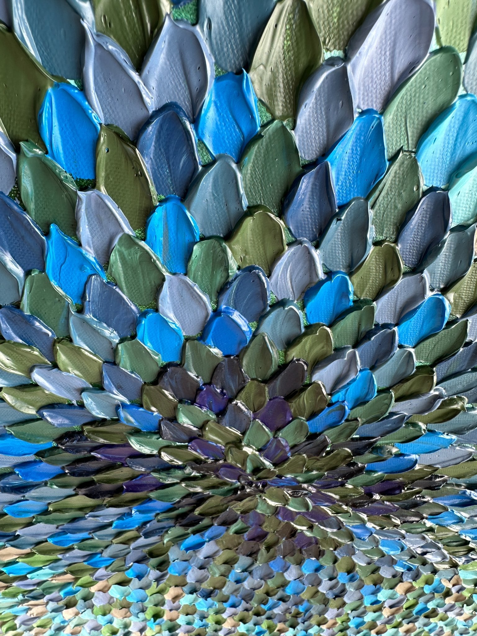 Emerald Drift - Original Art - Gold Coast Gallery Of ArtGuzaliya Xavier