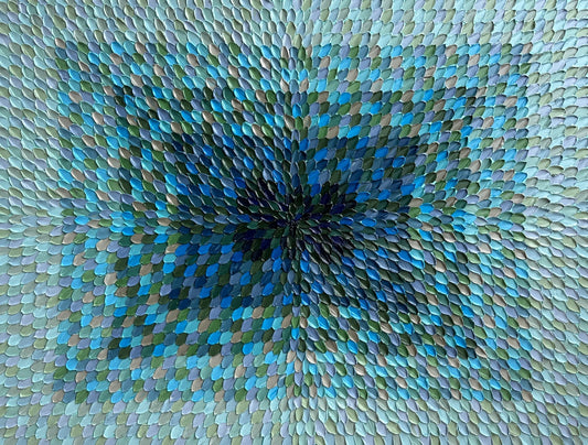 Emerald Drift - Original Art - Gold Coast Gallery Of ArtGuzaliya Xavier