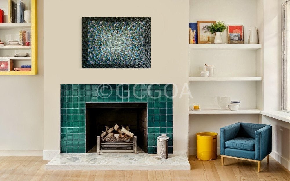 Emerald Oasis - Original Art - Gold Coast Gallery Of ArtGuzaliya Xavier
