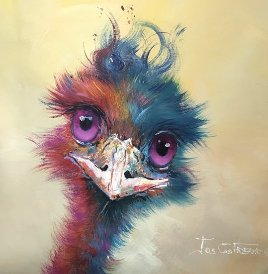 Emu 104 - Original Art - Gold Coast Gallery Of ArtJos Coufreur