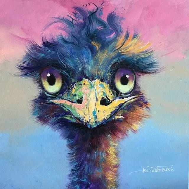 Emu 108 - Original Art - Gold Coast Gallery Of ArtJos Coufreur