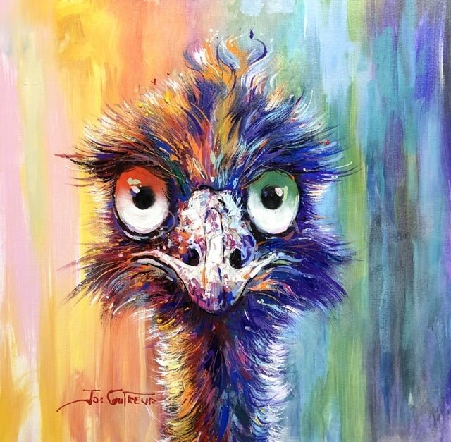 Emu 114 - Original Art - Gold Coast Gallery Of ArtJos Coufreur