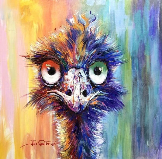 Emu 114 - Original Art - Gold Coast Gallery Of ArtJos Coufreur