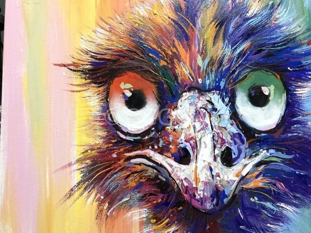 Emu 114 - Original Art - Gold Coast Gallery Of ArtJos Coufreur