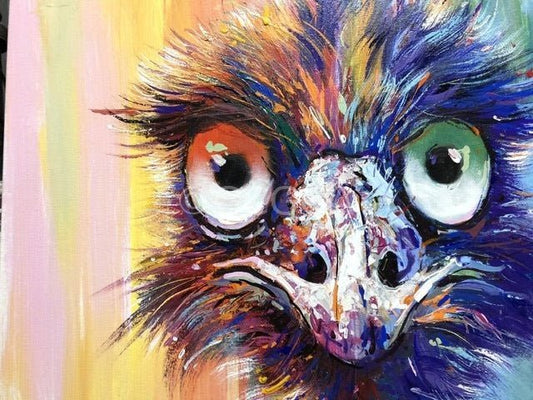 Emu 114 - Original Art - Gold Coast Gallery Of ArtJos Coufreur