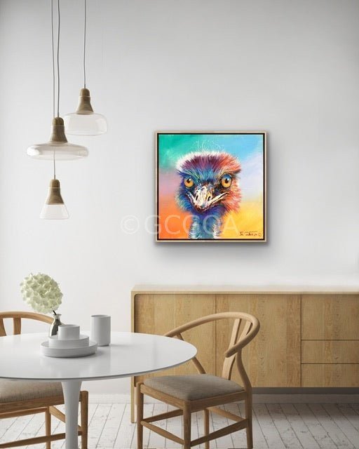 Emu 122 - Original Art - Gold Coast Gallery Of ArtJos Coufreur
