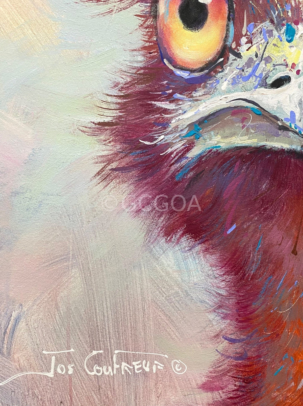 Emu 125 - Original Art - Gold Coast Gallery Of ArtJos Coufreur