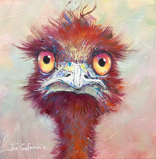 Emu 125 - Original Art - Gold Coast Gallery Of ArtJos Coufreur