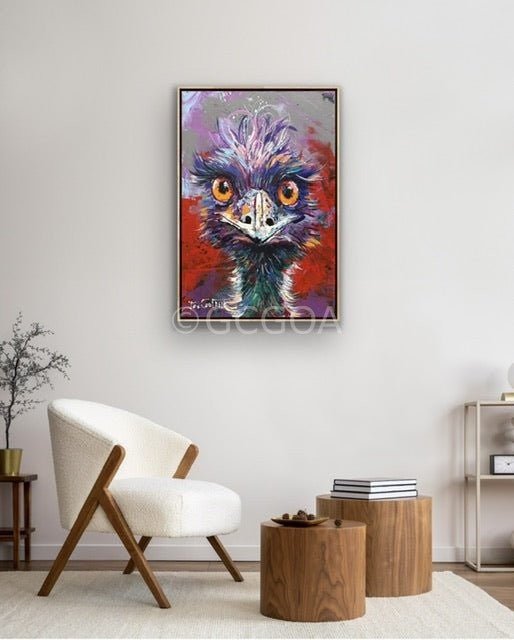 Emu 126 - Original Art - Gold Coast Gallery Of ArtJos Coufreur
