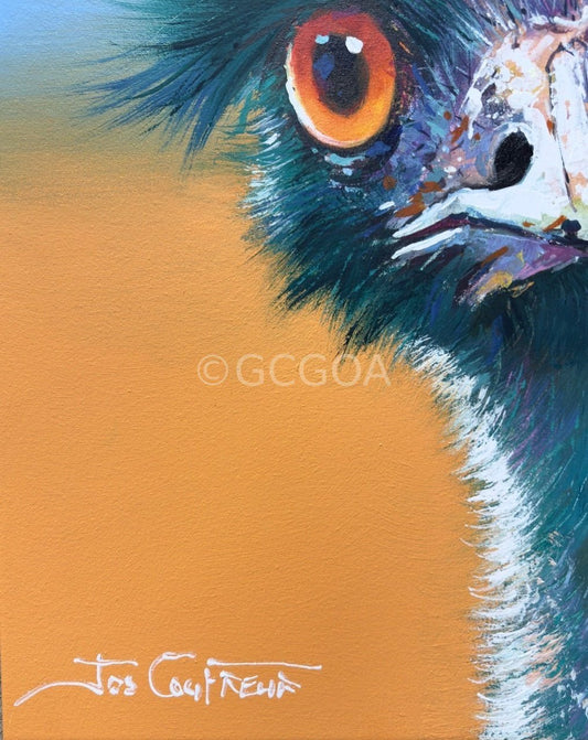 Emu 127 - Original Art - Gold Coast Gallery Of ArtJos Coufreur