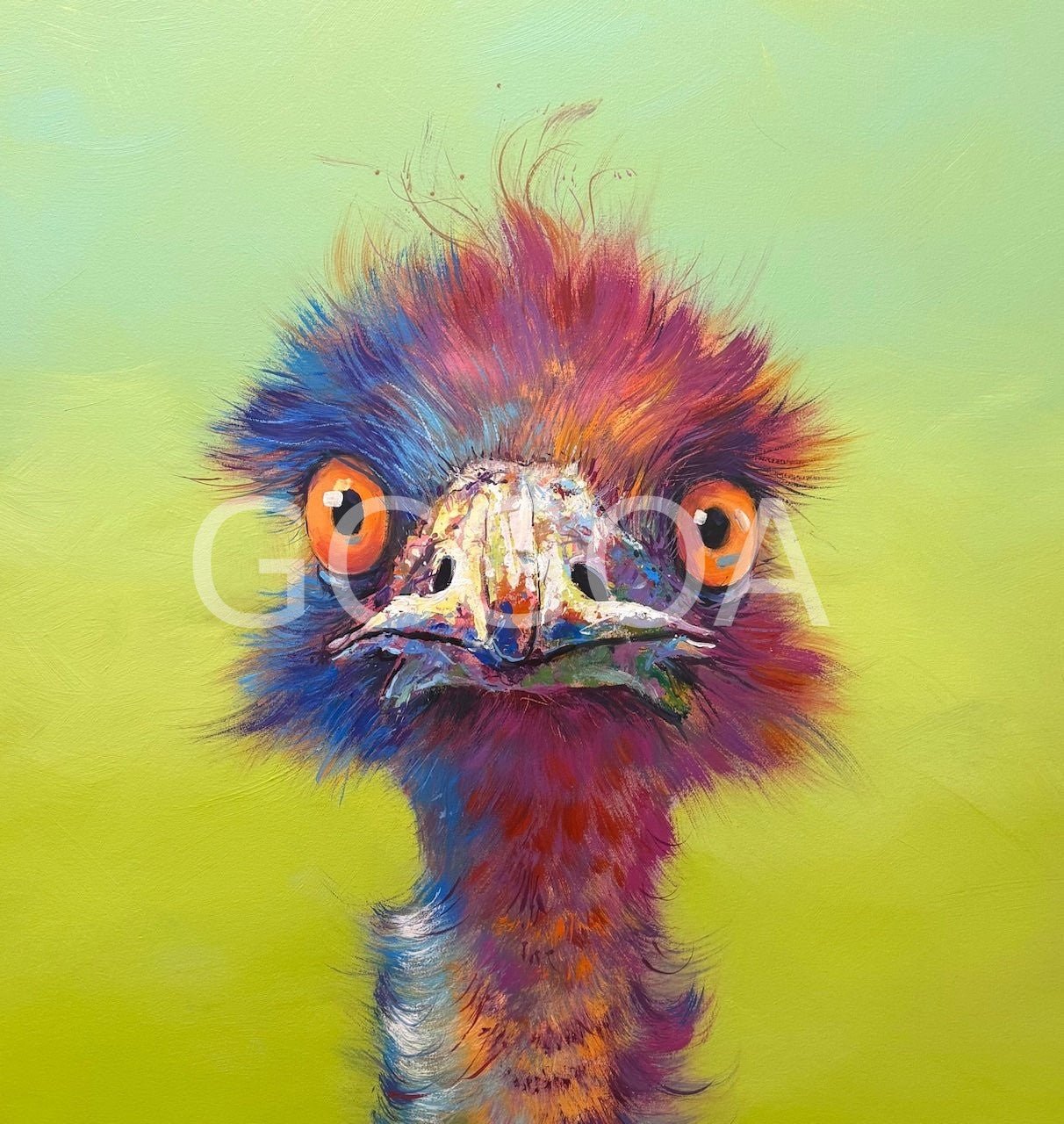 Emu 131 - Gold Coast Gallery Of ArtJos Coufreur