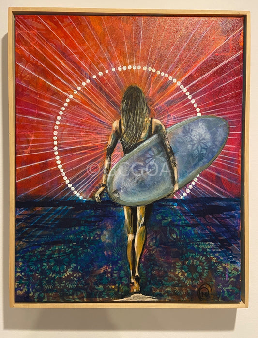Endless Summer Girl - Gold Coast Gallery Of ArtMadeline Maclachlan