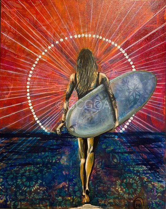 Endless Summer Girl - Gold Coast Gallery Of ArtMadeline Maclachlan