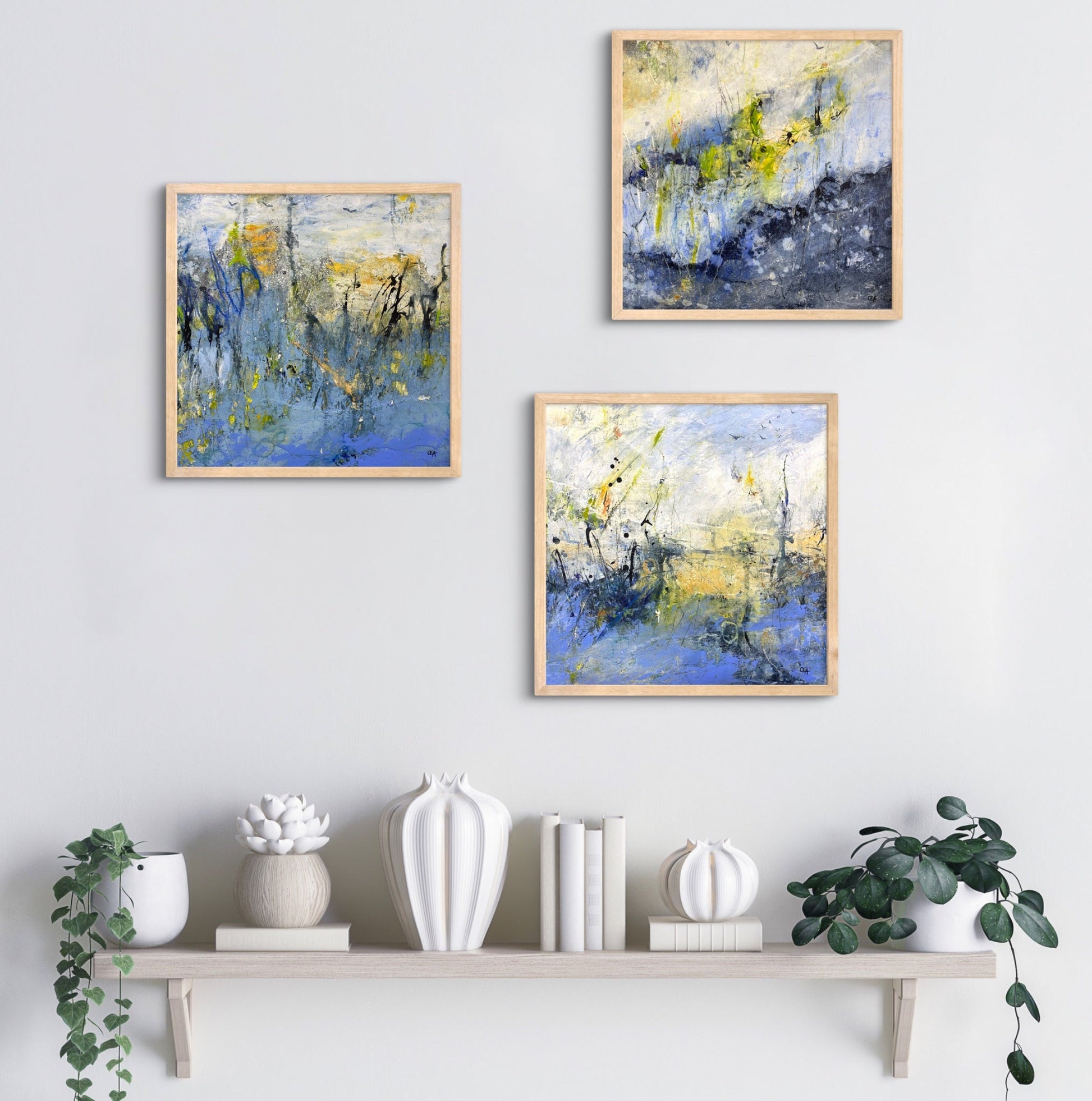 Estuary Reflections 2 - Original Art - Gold Coast Gallery Of ArtOlivia Alexander