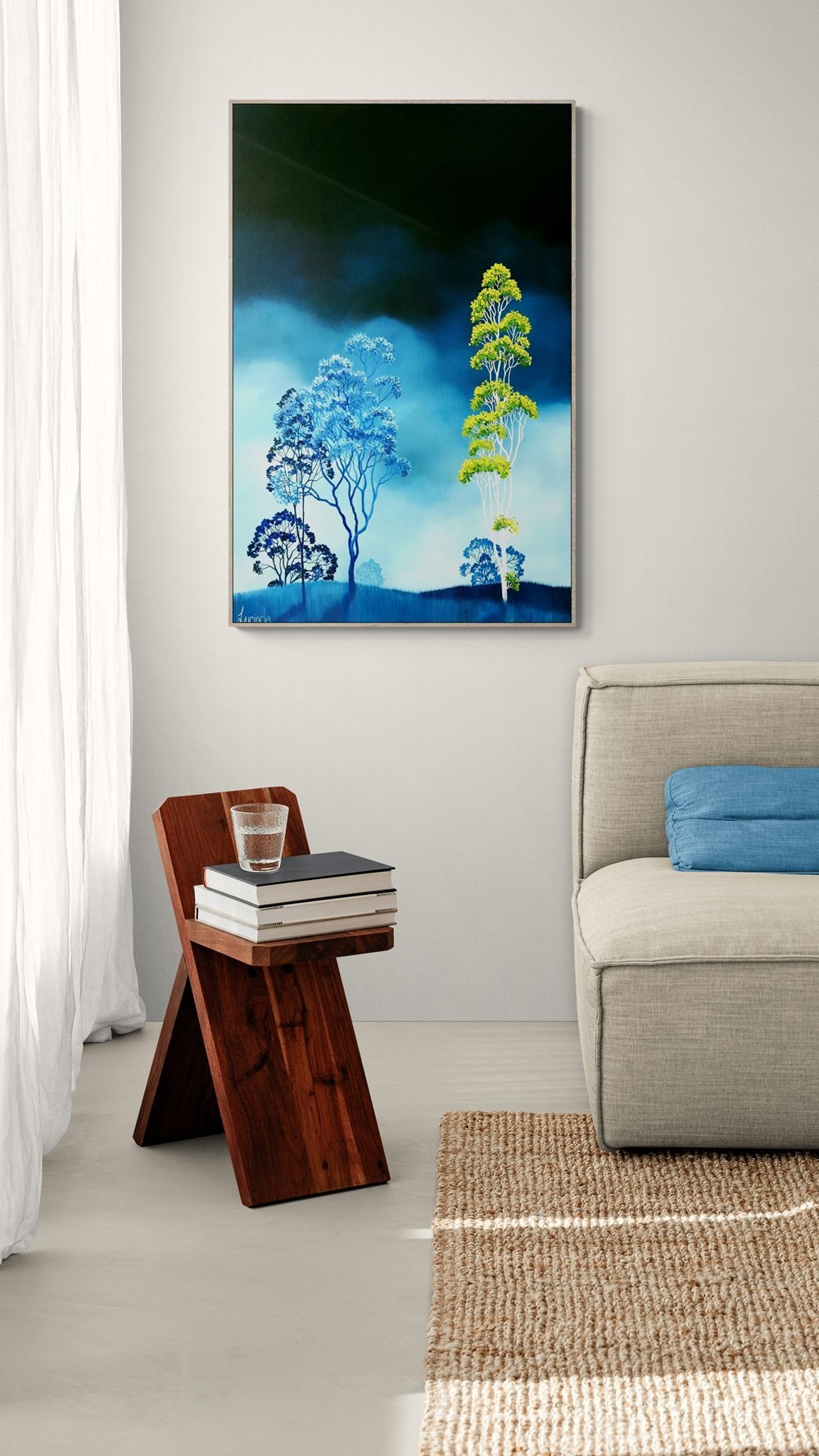 Eucalyptus Blues - Gold Coast Gallery Of ArtLucinda Leveille