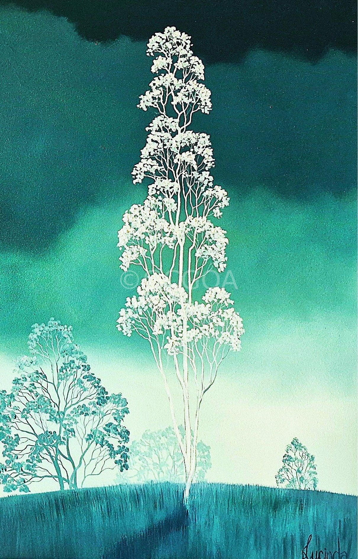 Eucalyptus Greens - Gold Coast Gallery Of ArtLucinda Leveille