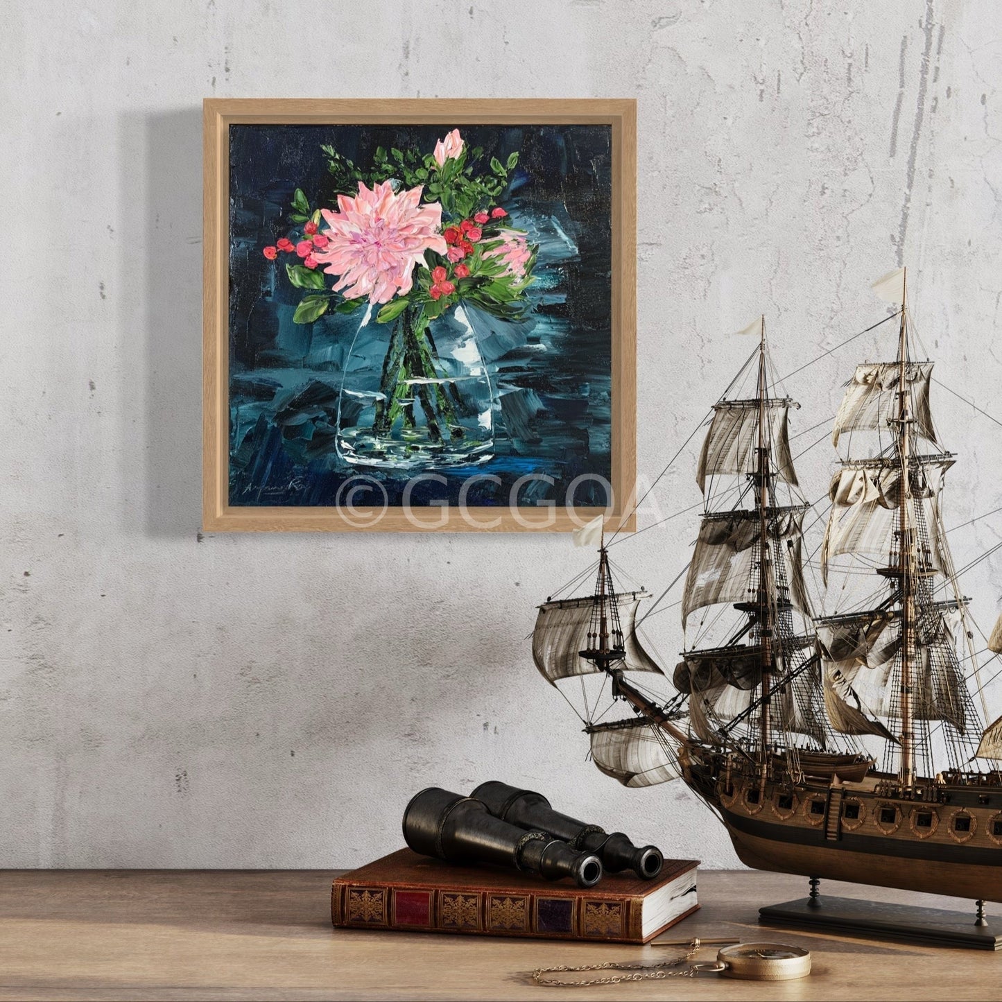 Evening flowers - Original Art - Gold Coast Gallery Of ArtAnjana Rai
